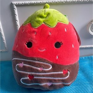 chocolate covered strawberry squishmallow- Scarlet